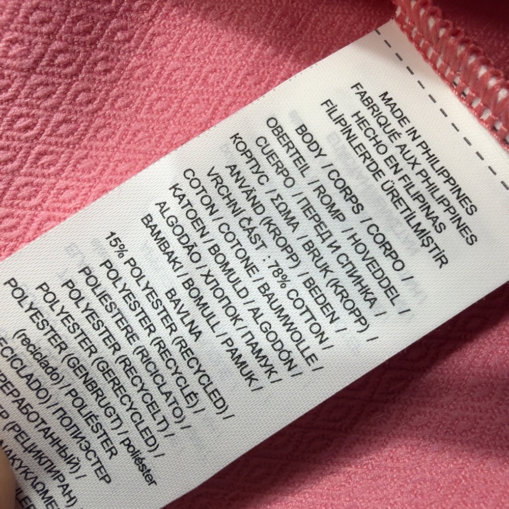 RLX Ralph Lauren Mens Vest XL Pink Full Zip Cotton Blend Zip Pockets Golf Preppy - Picture 8 of 8